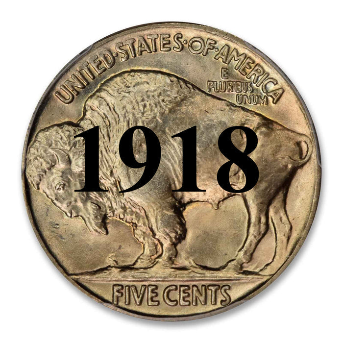 1918 Buffalo Nickel