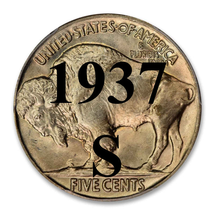 1937-S Buffalo Nickel
