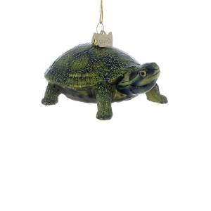 4” NOBLE GEMS GLASS LAND TURTLE