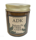 ADK BALSAM FIR TREE Candle 7OZ made in Potsdam, NY