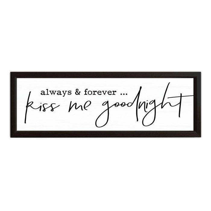 Always and Forever | Wood Sign - Taryn x Philip Boutique