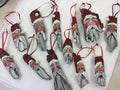Artisan Made DRIFTWOOD SANTA ORNAMENTS one of a kind by Kathleen Gallagher
