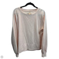 Athletic Sweatshirt Crewneck By Calia In Pink, Size: L