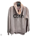 Athletic Top Long Sleeve Hoodie By Calvin Klein Performance In Pink, Size: L