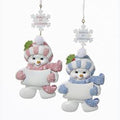BABY’S FIRST CHRISTMAS SNOWMAN ORNAMENT