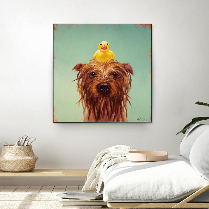 Bath Time by Lucia Heffernan on GIANT ART - multicolor urban/pop surrealism; animals