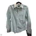 Blouse Long Sleeve By J. Crew In Striped Pattern, Size: S