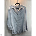 Blouse Long Sleeve By Old Navy In Striped Pattern, Size: L