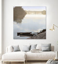 Boats on the Seine #2 by Alan Blaustein on GIANT ART - multicolor photography; landscapes