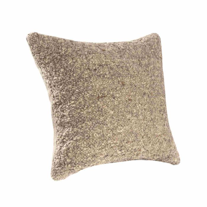 Brown Boucle Pillow - 13 Hub Lane   |  Bouclé Pillows