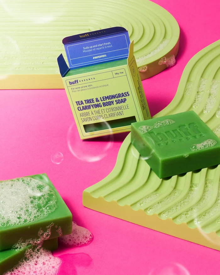 buff Experts Tea Tree & Lemongrass Clarifying Body Soap