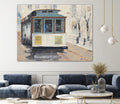 Cable Town by John Burrows on GIANT ART - neutrals cityscapes
