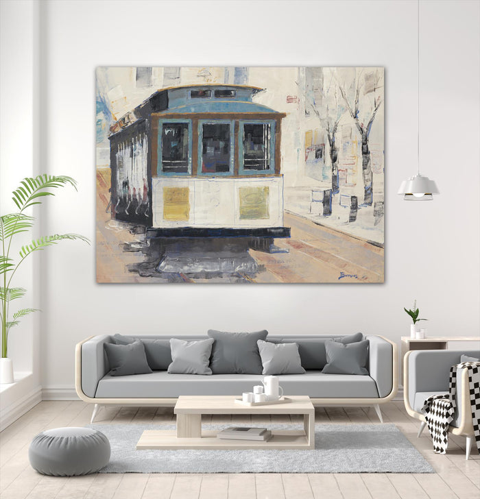 Cable Town by John Burrows on GIANT ART - neutrals cityscapes