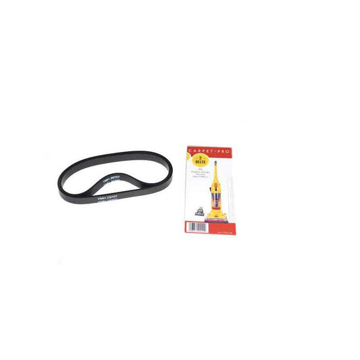 Carpet Pro CPBU‑1 Flat Belts 2 Pk Part CPBU-B2