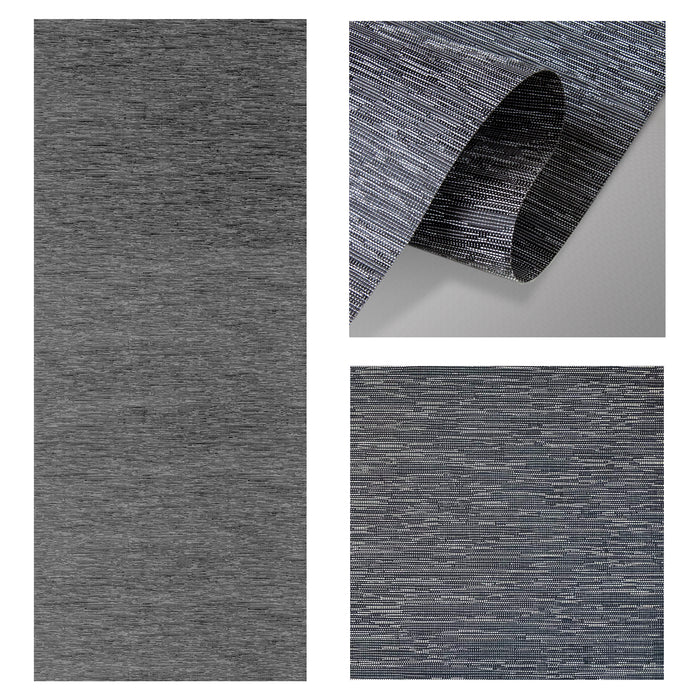 Charcoal Camo 3-Panel Single Rail Panel Track Extendable 28"-43"W x 91.4"H, Panel width 15.75" - 75% LIGHT-FILTERING