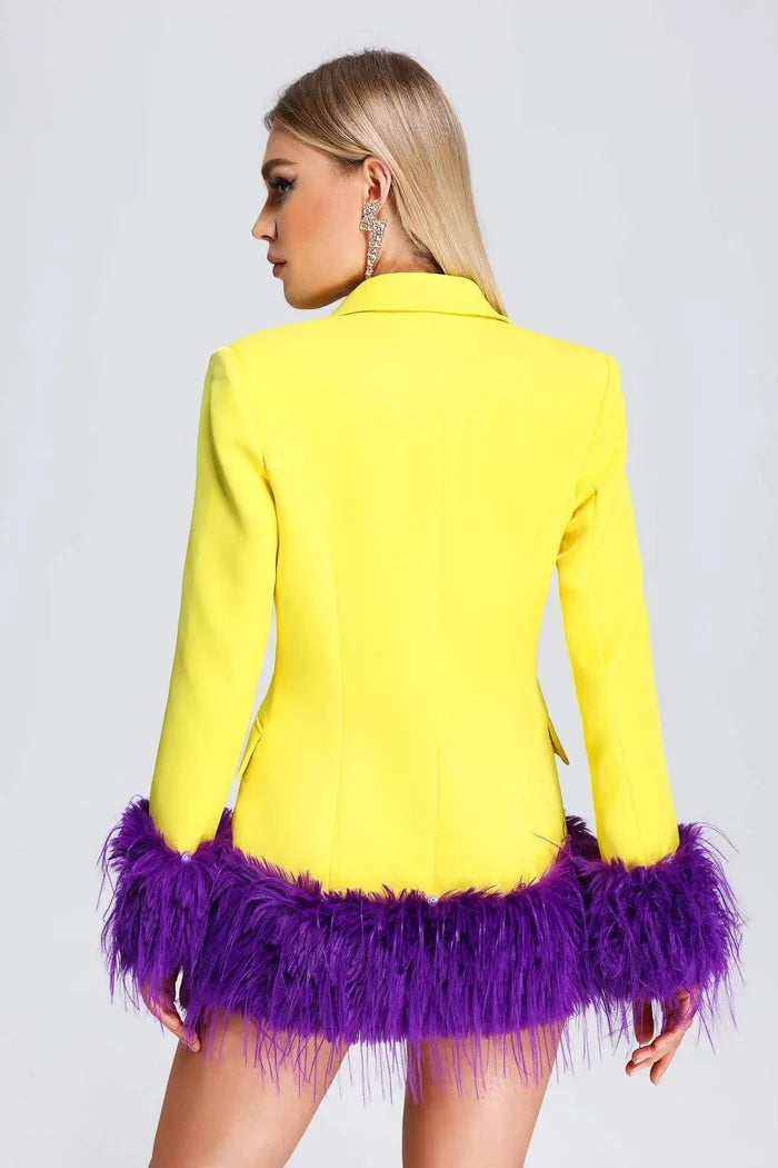 Cherry Blazer Dress Winteres