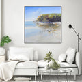 Coast Line by Craig Trewin Penny on GIANT ART - multi coastal, contemporary, landscapes, beaches, ocean