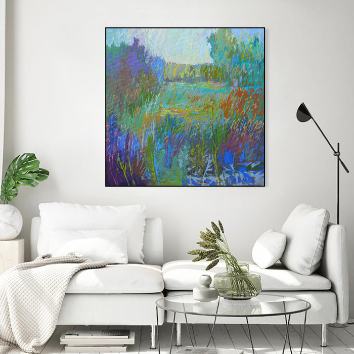 Color Field No. 67 by Jane Schmidt on GIANT ART - multicolor landscapes; contemporary