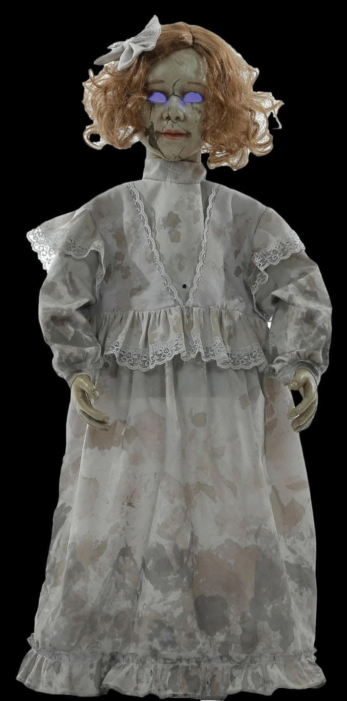 "Cracked Victorian Doll" Halloween Prop