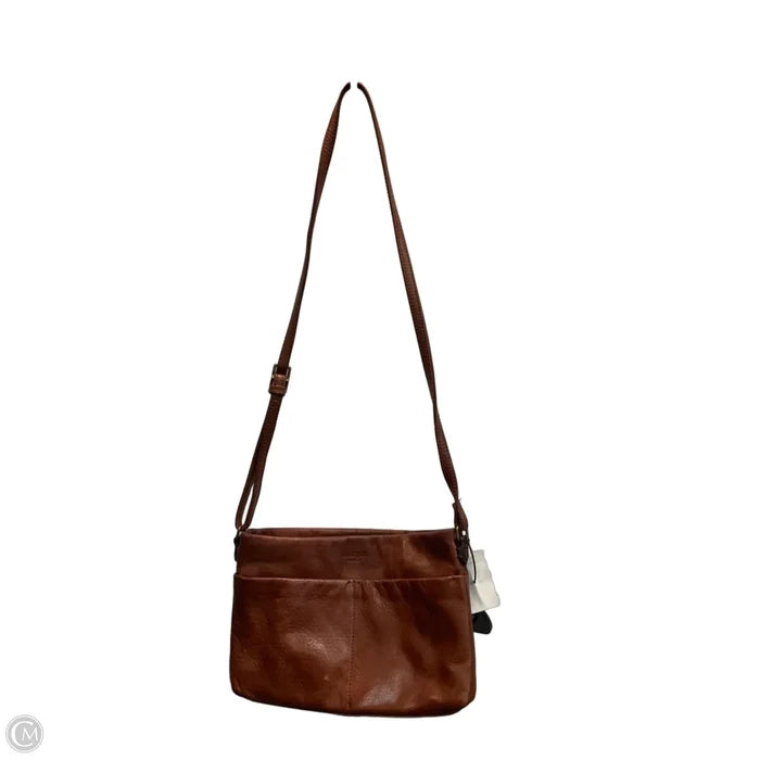 Crossbody Leather By Margot, Size: Medium