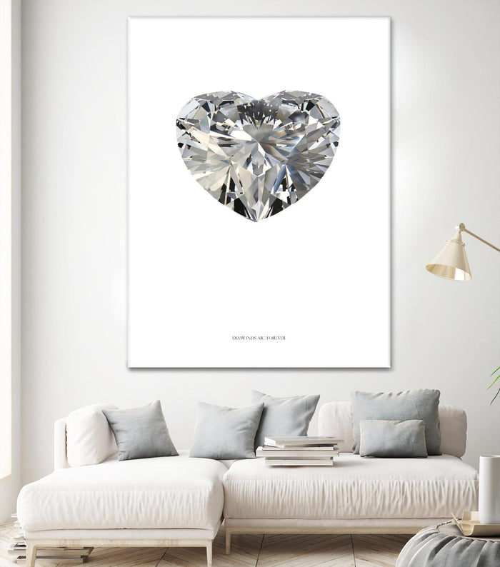 Diamonds are Forever I by TypeLike on GIANT ART - multicolor floral/still life; novelty