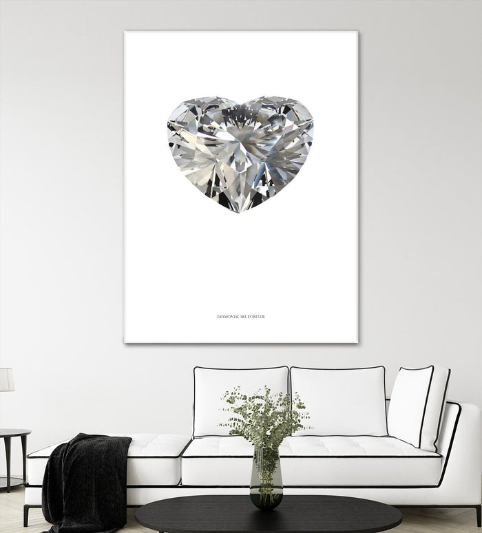 Diamonds are Forever I by TypeLike on GIANT ART - multicolor floral/still life; novelty