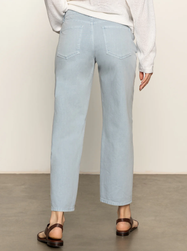 District Column Ankle Jeans, Blue Mirage - 13 Hub Lane   |  Barrel Jeans