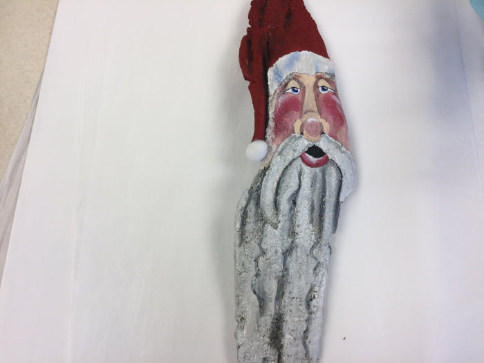 DRIFTWOOD SANTA WALL HANGINGS- artisan made in NY
