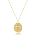 enewton 16" necklace gold - inspire gold charm - 13 Hub Lane   |  Charm Necklaces