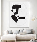 Graphical 3 by Design Fabrikken on GIANT ART - black,white abstracts, minimalist, line art