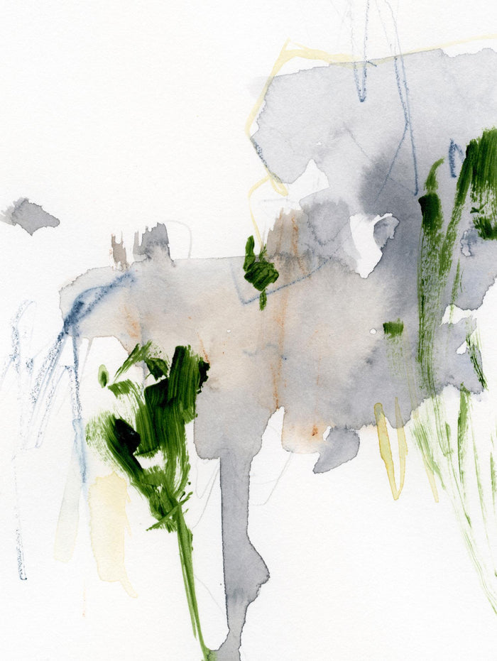 Green and Grey II by Victoria Barnes on GIANT ART - green abstract abstract