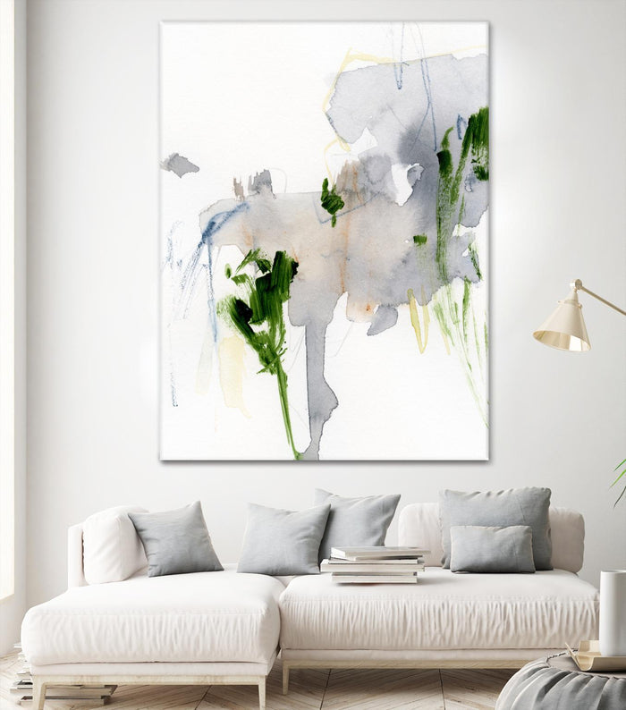 Green and Grey II by Victoria Barnes on GIANT ART - green abstract abstract