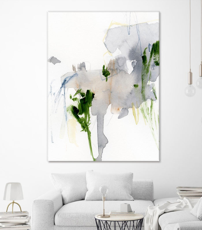 Green and Grey II by Victoria Barnes on GIANT ART - green abstract abstract