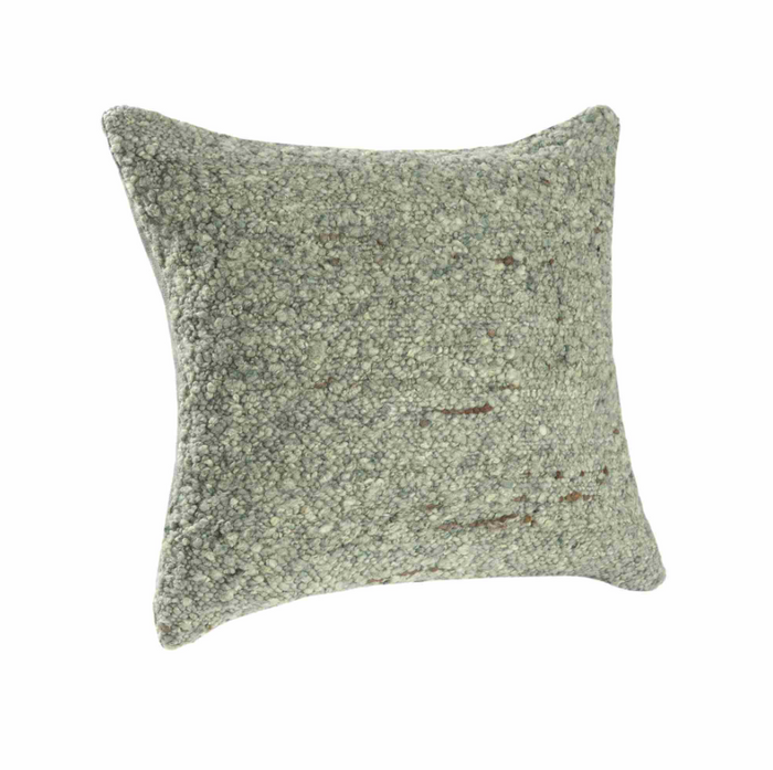 Green Boucle Pillow - 13 Hub Lane   |  Bouclé Pillows