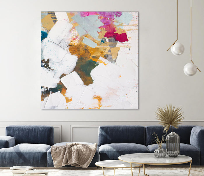 i see you diptych II by Kent Youngstrom on GIANT ART - gold abstract abstract
