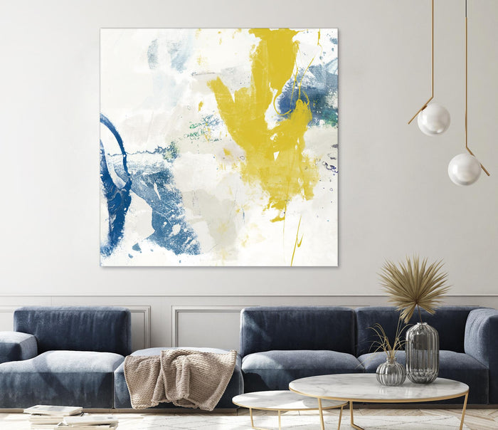 Impulse I by Sisa Jasper on GIANT ART - blue abstract