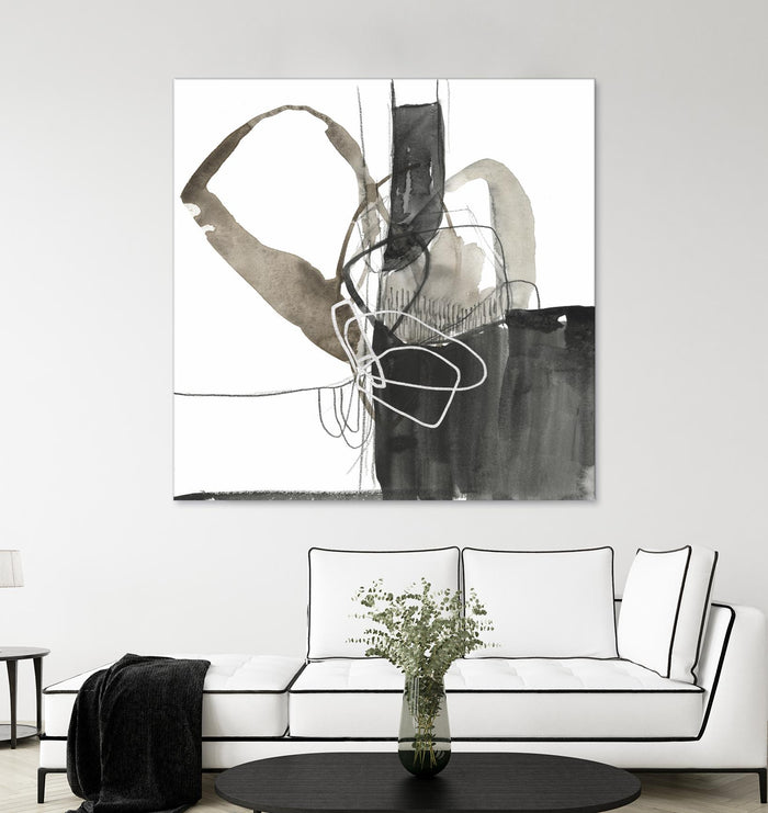 Interlocked III by Jennifer Goldberger on GIANT ART - white abstract abstract