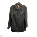 Jacket Shirt By Chicos In Black, Size: M