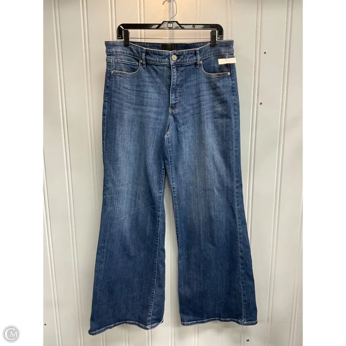Jeans Wide Leg By White House Black Market In Blue, Size: 12