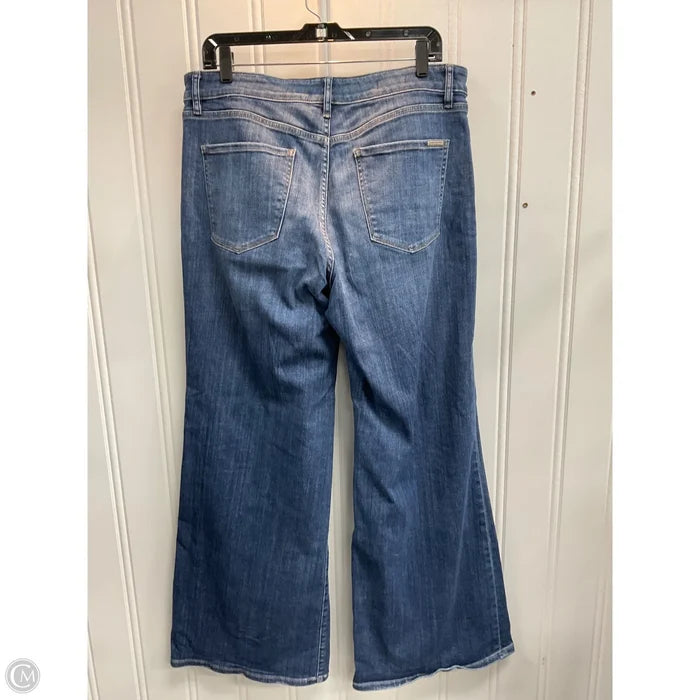 Jeans Wide Leg By White House Black Market In Blue, Size: 12