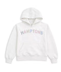 Katie J NYC Girls Hamptons Patch Sweatshirt Distressed/seasonal girls Katie J NYC Vintage White Y/S (7/8)