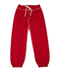 Katie J NYC Girls Vintage Sweatpants Camp Red Distressed/seasonal girls Katie J NYC Red Y/S (7/8)