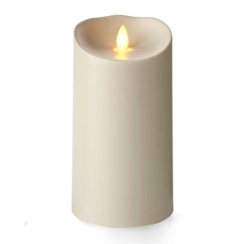 LUMINARA FLAMELESS CANDLE - UNSCENTED OUTDOOR PILLAR CANDLE 7”