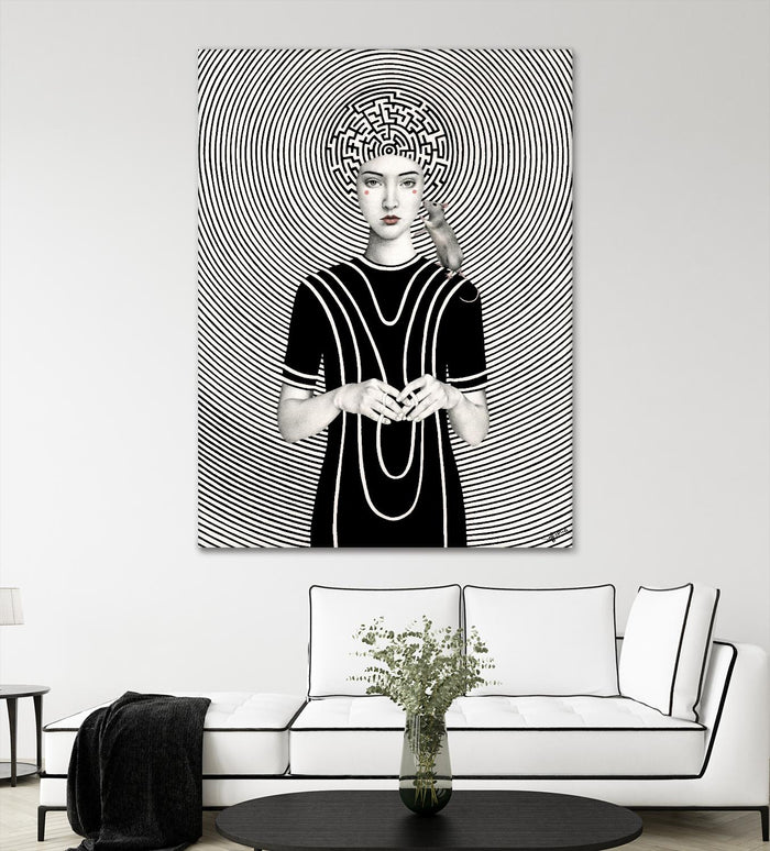 Mara by Sofia Bonati on GIANT ART - white men and women