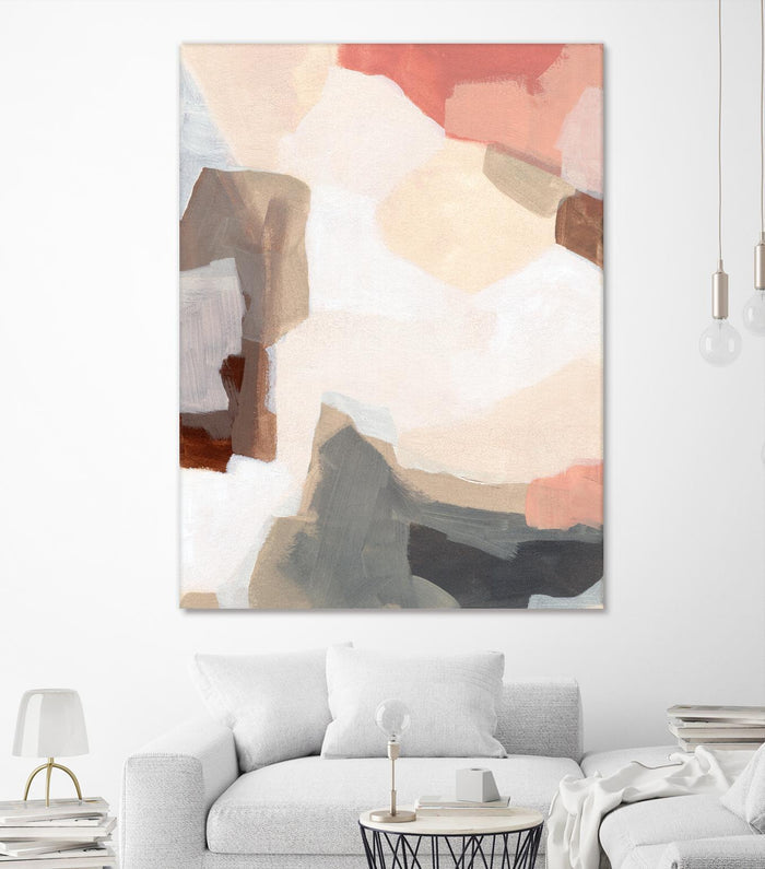 Mesa Prism I by June Vess on GIANT ART - pink abstract abstract