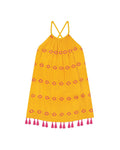 Mini Chantal Girls Sundress Marigold Embroidery image 0