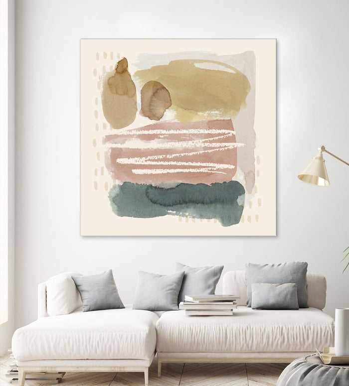 Ochre Echo I by Grace Popp on GIANT ART - abstract