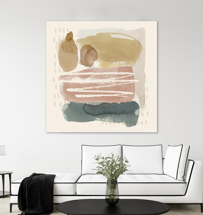 Ochre Echo I by Grace Popp on GIANT ART - abstract