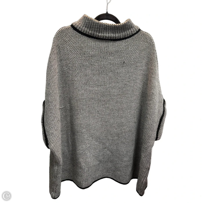 Poncho By Mix It In Black, Size: Osfm