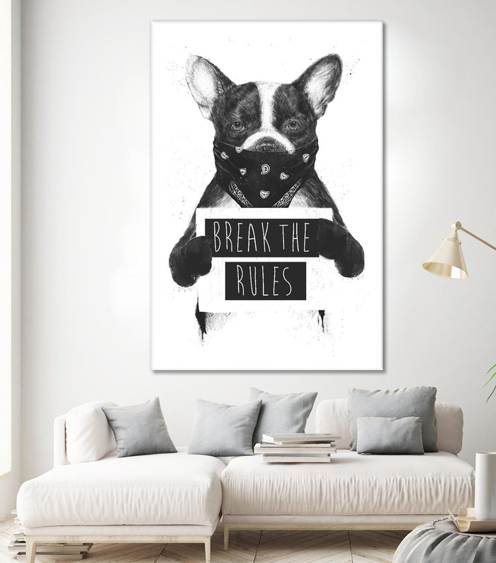 Rebel Dog by Balazs Solti on GIANT ART - multicolor urban/pop surrealism